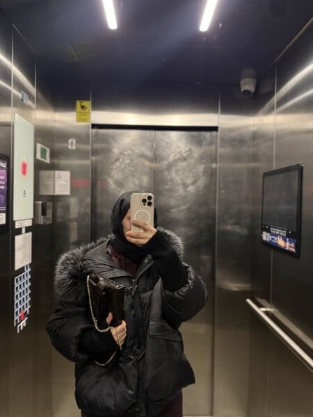 Kürklü Mont İthal Siyah