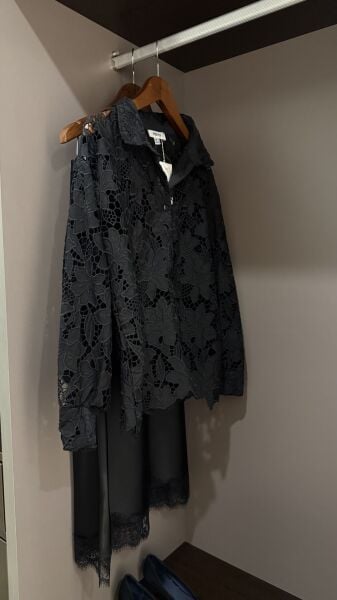 İpkyol  Brode Gömlek Siyah