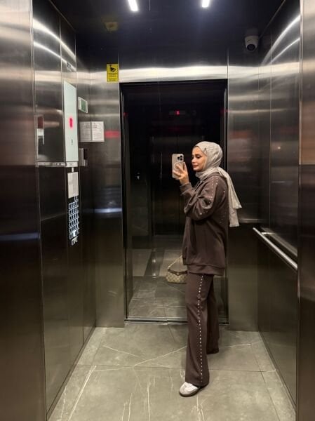 Twist Takım Kahverengi