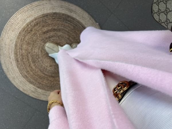 Şal Yaka Hırka Pembe