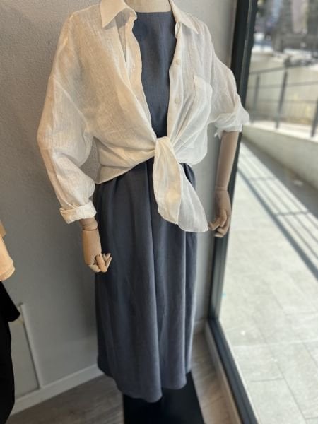 Basic Keten Elbise