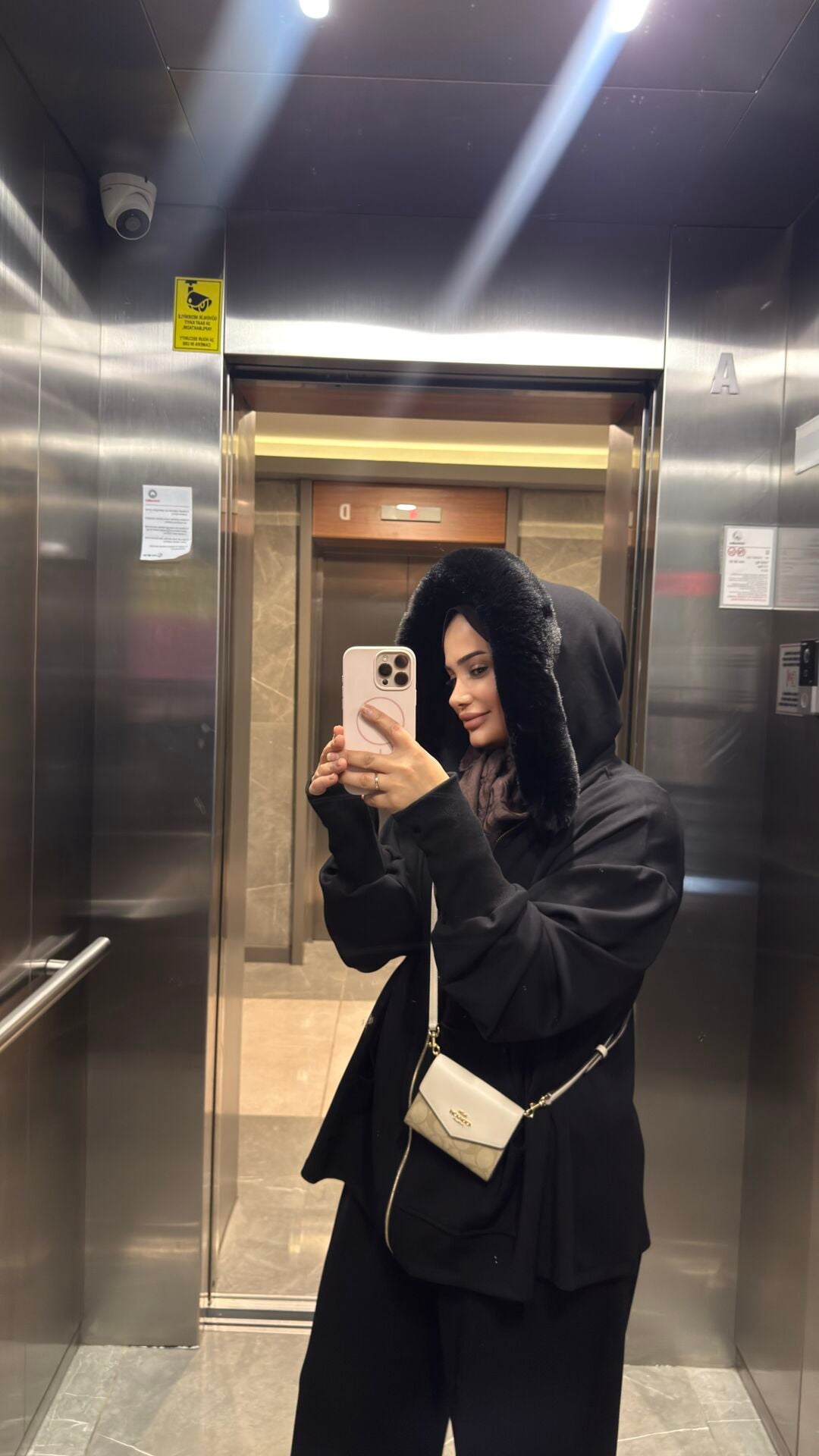 Premium Kürklü Takım Siyah