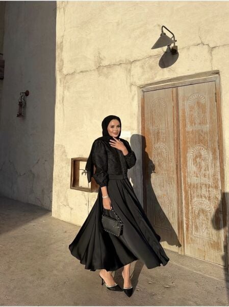 Ceketli Dantel Takım