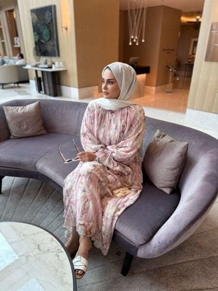 Senna Elbise Pembe
