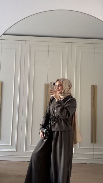 Bol Oysh Eşofman Takımı Antrasit