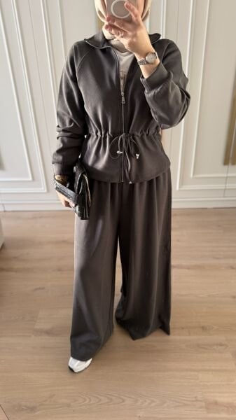 Bol Oysh Eşofman Takımı Antrasit