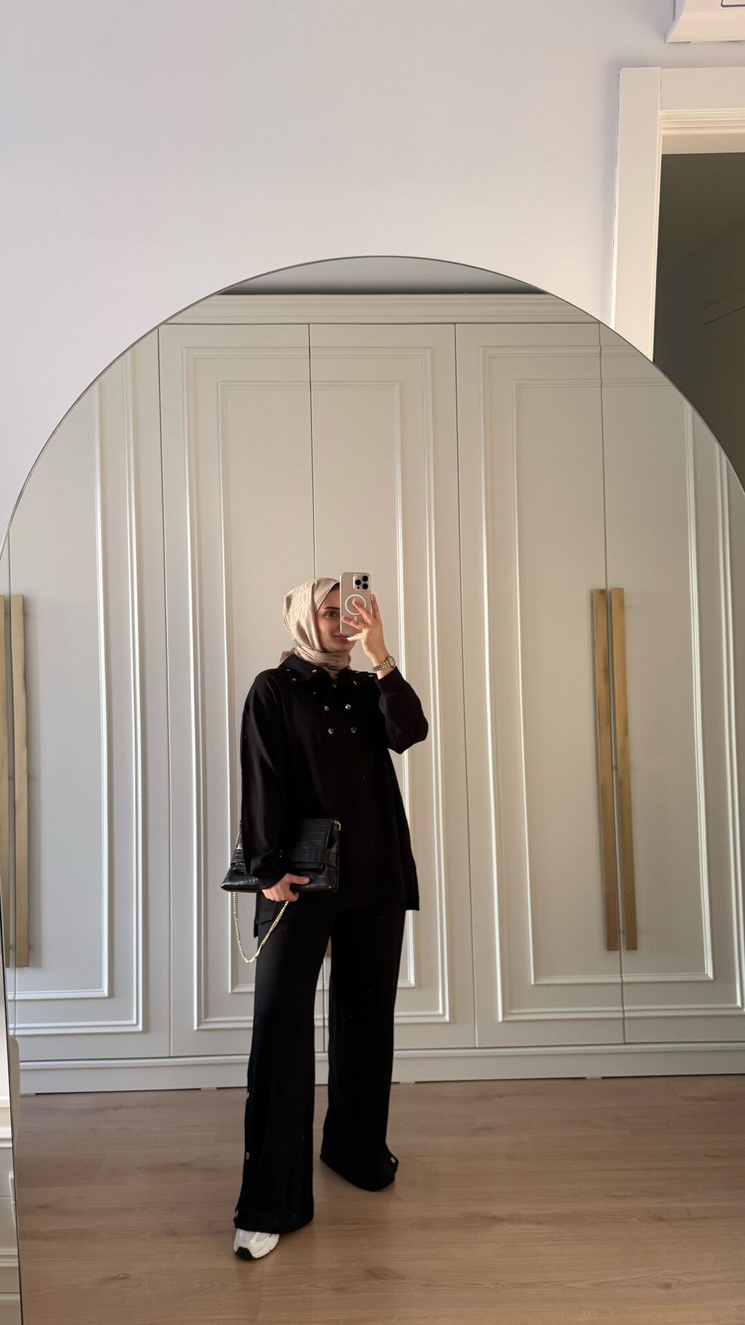 Çıt Çıt Detaylı Takım Siyah