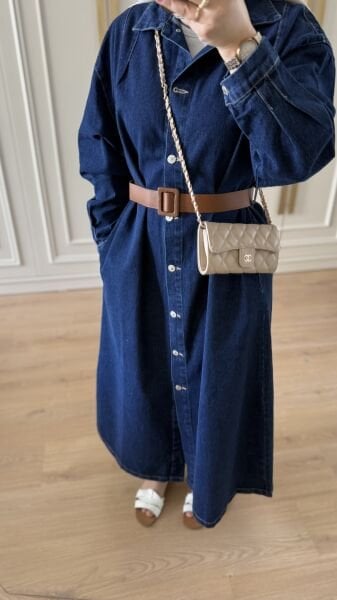 Denim Elbise