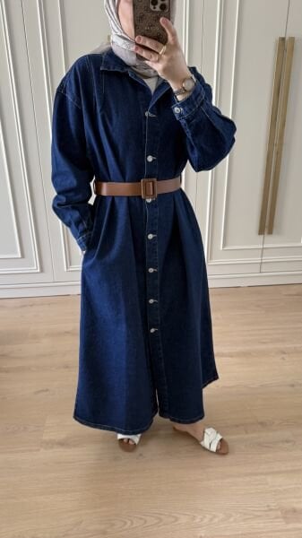 Denim Elbise