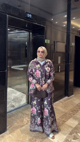 Lara Takım Kahverengi