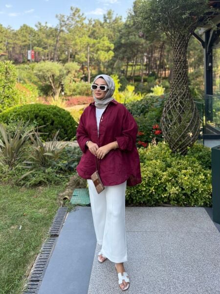 Çimalı Scuba Pantolon Bol Paça