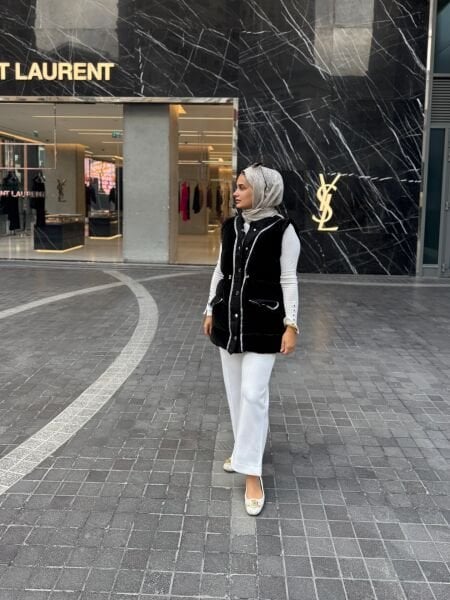 Şişme Yelek Siyah