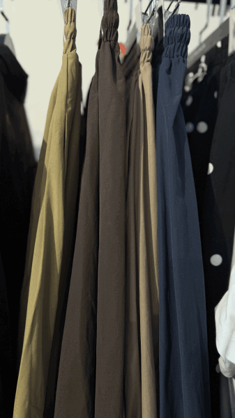 Astarlı Poplin Etek