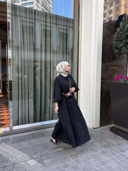 Katlı Tensel Elbise