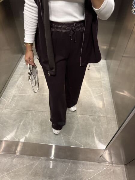 Yelekli Marka Takım Kahverengi