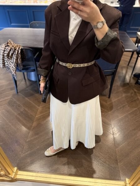 Blazer Ceket Kahverengi