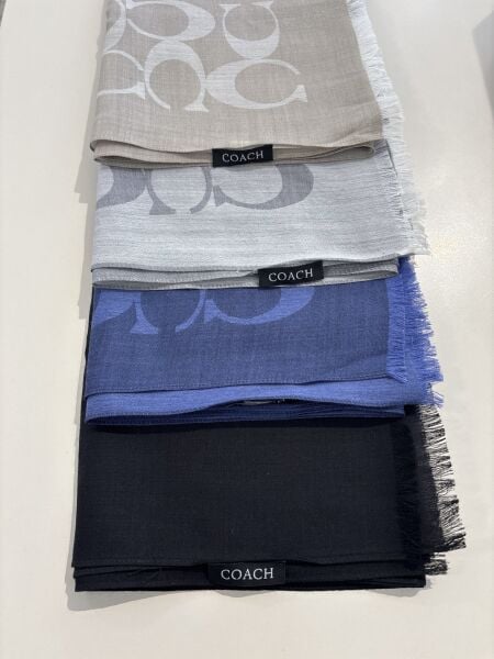 Coach Yün İpek Şal