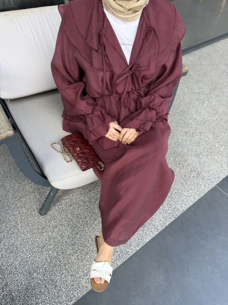 Tensel Kumaş Bordo