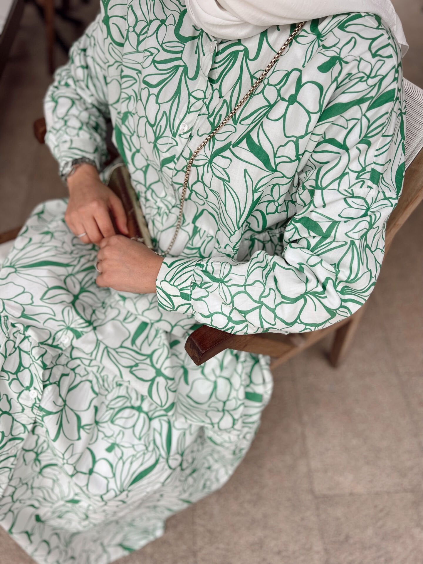 İpekyolu Elbise Yeşil