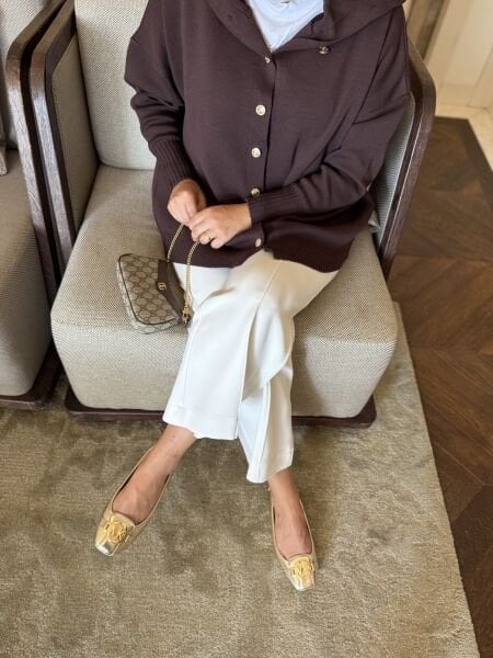 Mango Hırka Kahverengi