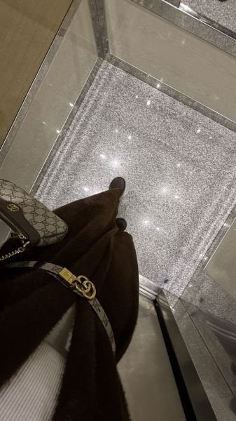 Şal Yaka Hırka Kahverengi