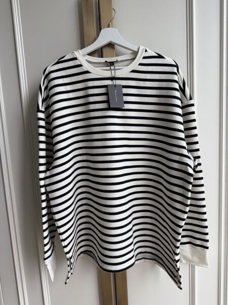 Massim Çizgili Sweat