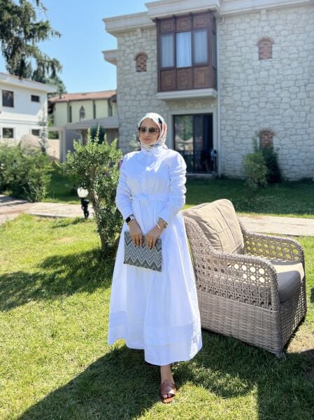 Poplin Elbise