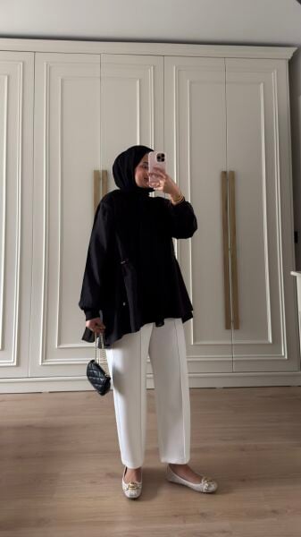 Yandan Büzgülü Oyşo Sweat