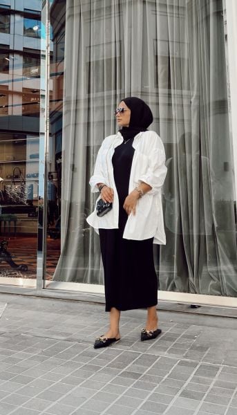 Ribana Elbise Siyah