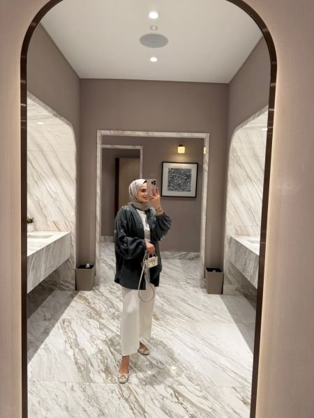 İşlemeli Kimono Haki Ön SİPARİŞ