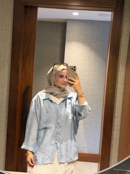 Oversize Modal Gömlek